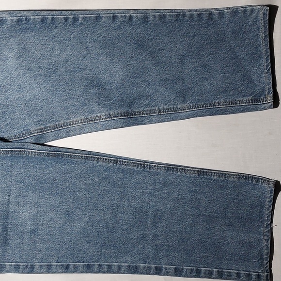 Carhartt Relaxed‎ Fit 100% cotton leather patch men's jeans US size 33 x 30 - Picture 3 of 8
